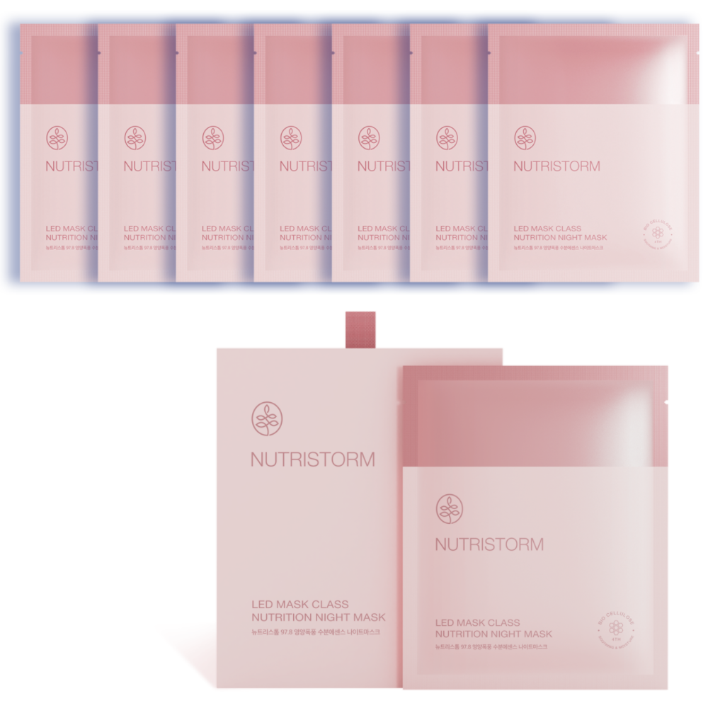 Mặt nạ cấp ẩm và làm dịu da ban đêm Nutristorm Led Mask Class Nutrition Night Mask