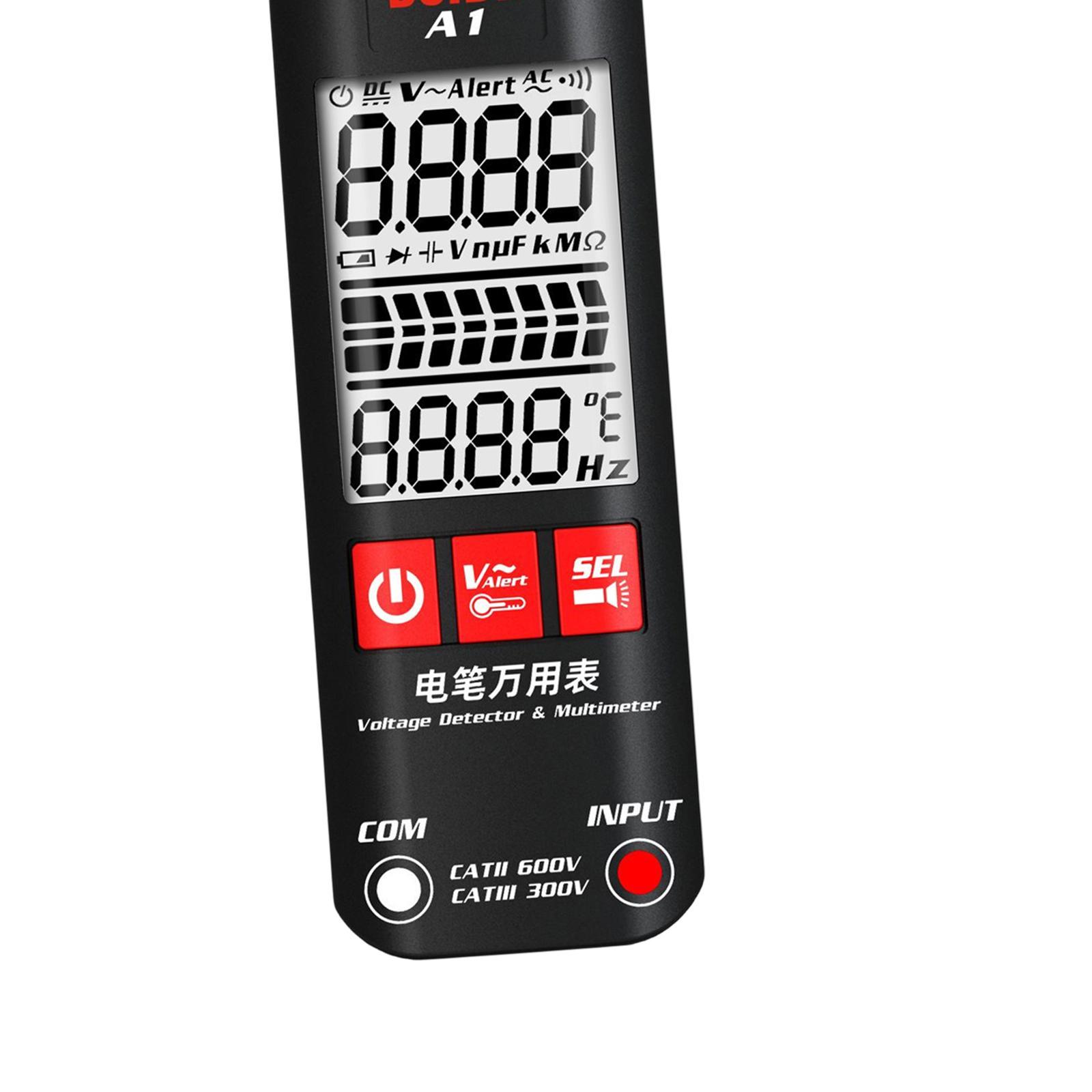 Portable Smart Multimeter Sound Light Alarm Voltage  Multimeter for Electricians