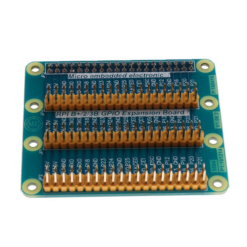 2x GPIO Expansion Board 1 to 3 Module for Raspberry pi 3 &Pi 2 & Pi Model B+