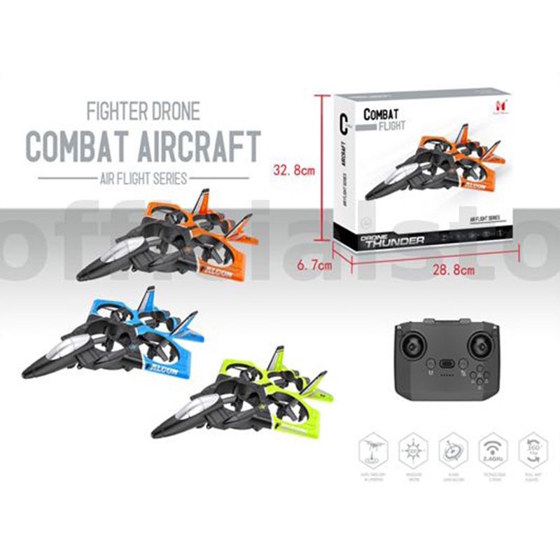 Máy bay điều khiển từ xa đồ chơi drone rc bằng xốp phản lực 4 mô tơ pin sạc, quà tặng sinh nhật cho bé