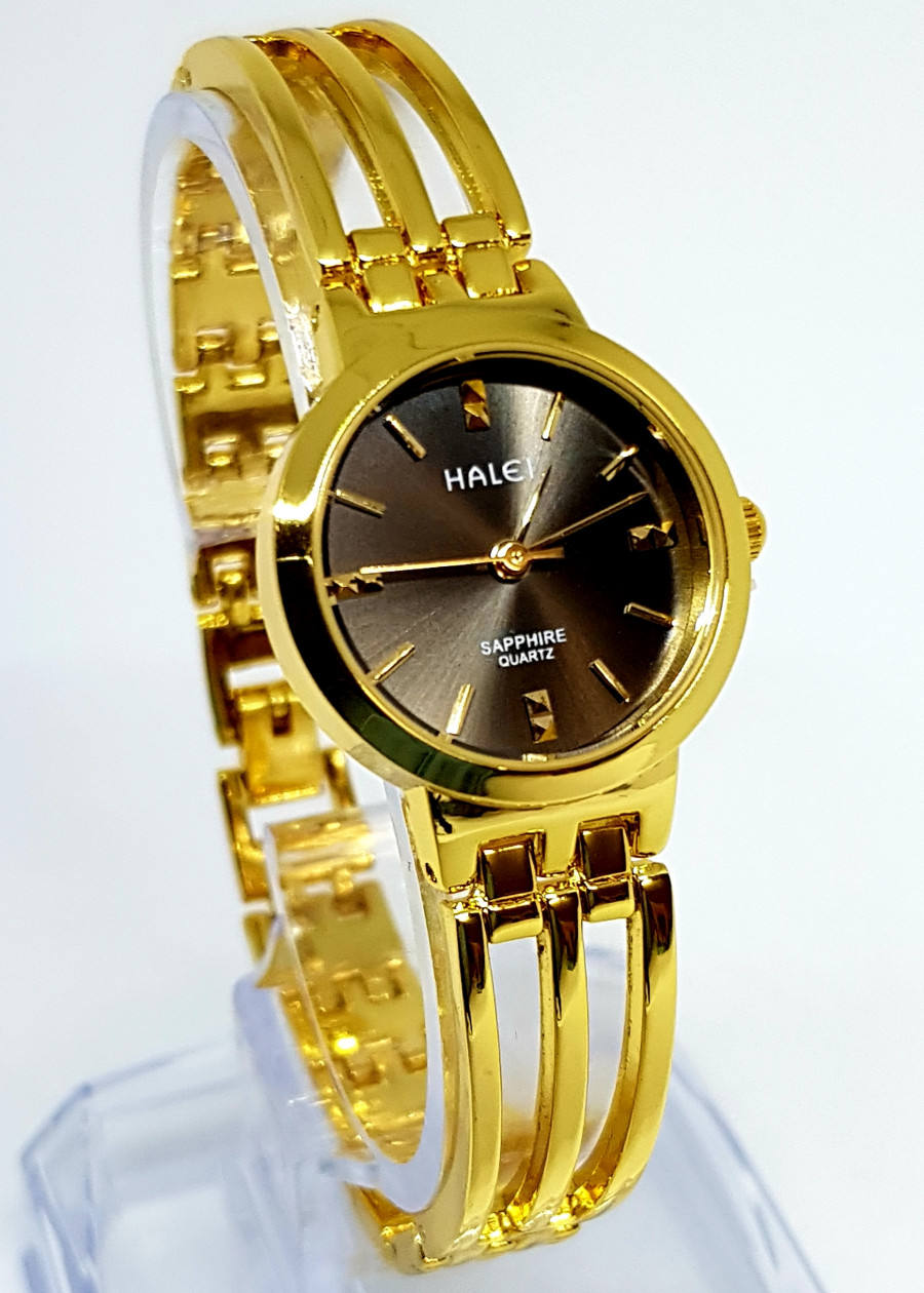 Đồng Hồ Nữ Mặt Đen Halei 25MM