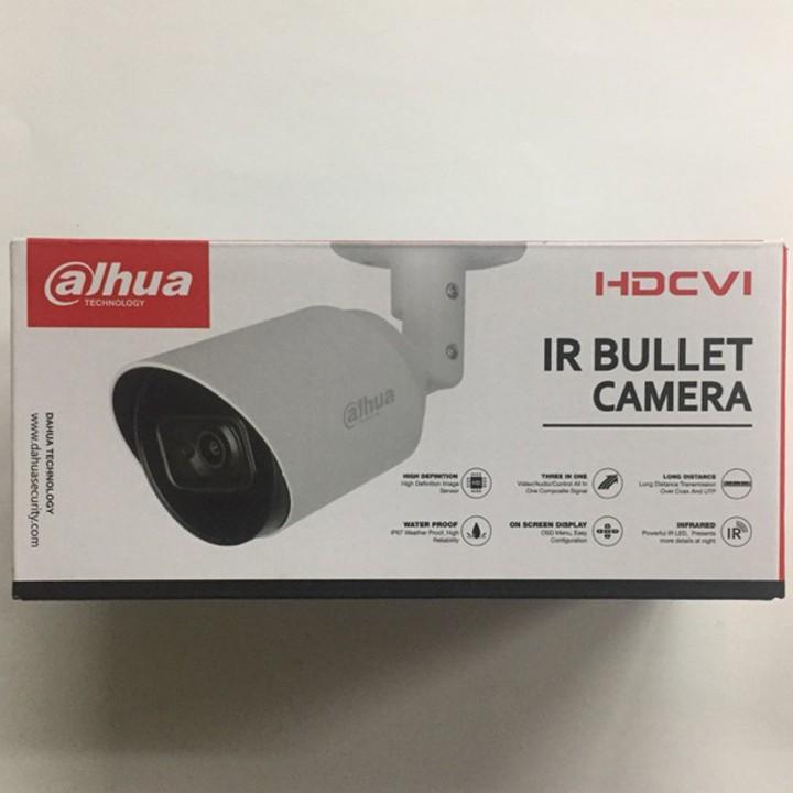 Camera Dahua Có Mic 2 Mp DH-HAC-HFW1200TP-A-S4 1080P - Thân Trụ Ngoài Trời - Hàng chính hãng