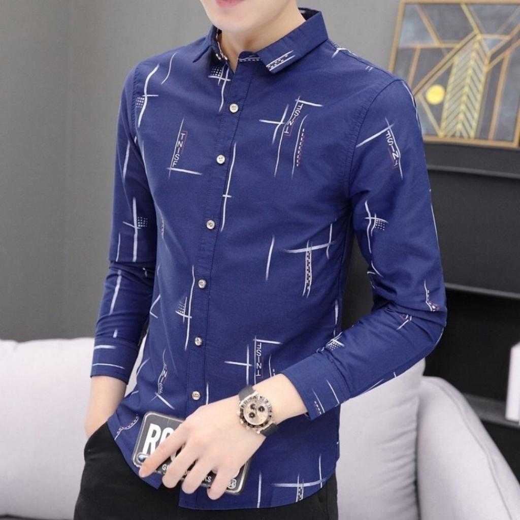 Áo sơ mi nam dài tay TNSF cao cấp Mã M558 Thời trang EMEY LUXURY Phong cách nam tính lịch lãm chuẩn shop