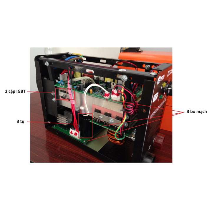 MÁY HÀN QUE ĐIÊN TỬ EDON ZX7-200 ( 3 BO MẠCH, IGBT) - HÀNG CHÍNH HÃNG