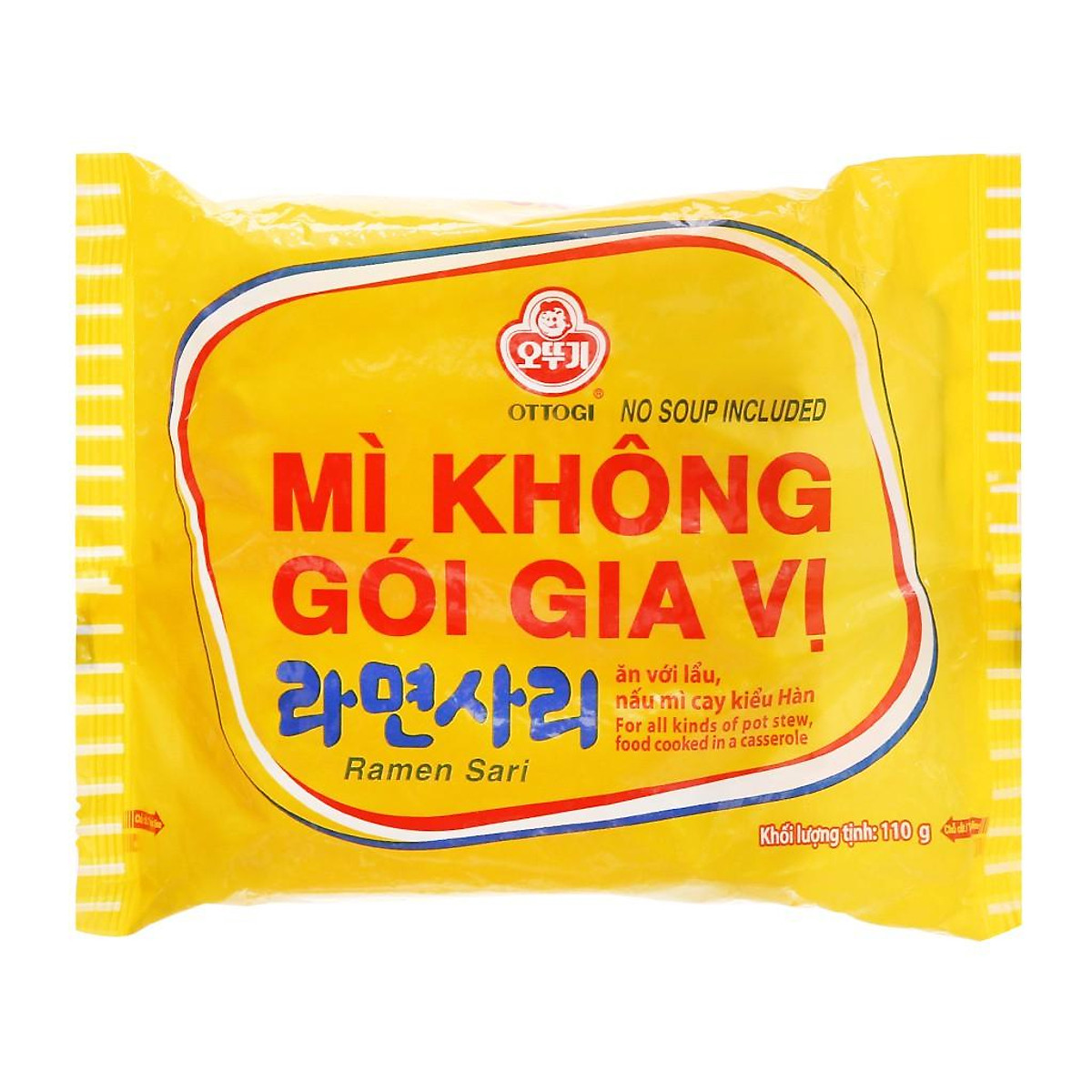 [Thùng 48 Gói] Mì không gói gia vị Ottogi