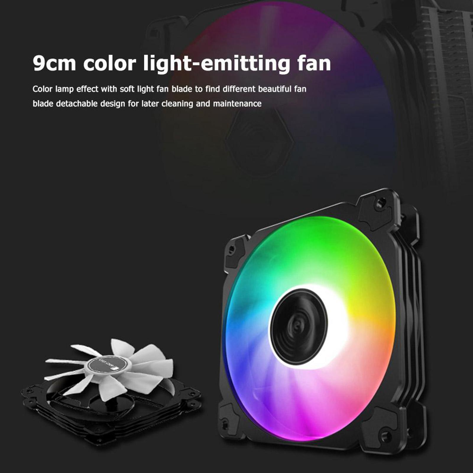 CR1200  CPU  Colourful Cooling Fans 3Pin 92mm for