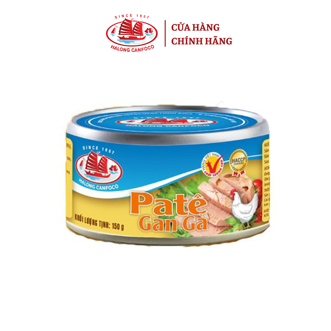 Pate gan gà 150g - Đồ Hộp Hạ Long