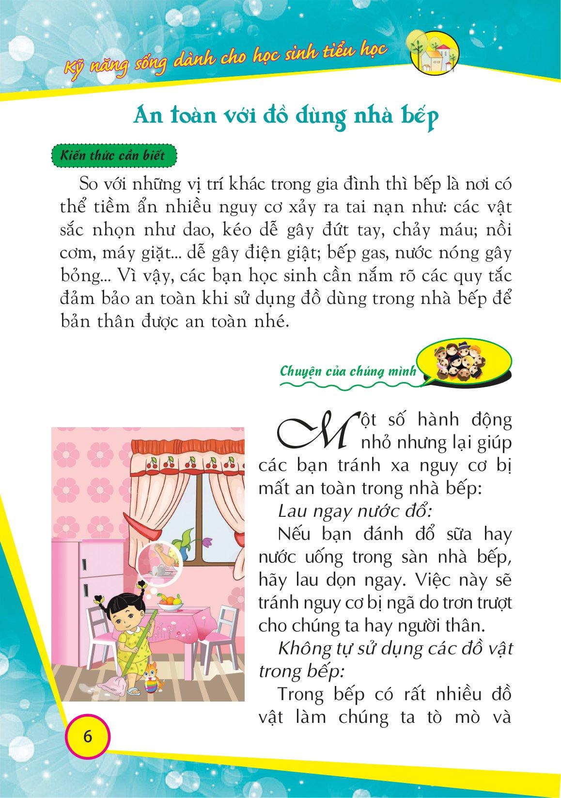Kỹ Năng Sống Dành Cho Học Sinh Tiểu Học - 50 Điều Cần Thiết Cho Học Sinh Tiểu Học ( Tập 4 )