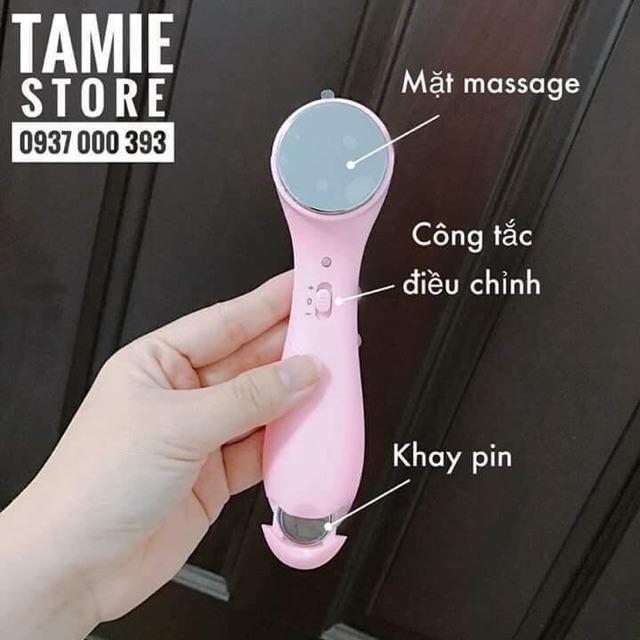 Máy matxa mặt ion cầm tay siêu tiện dụng