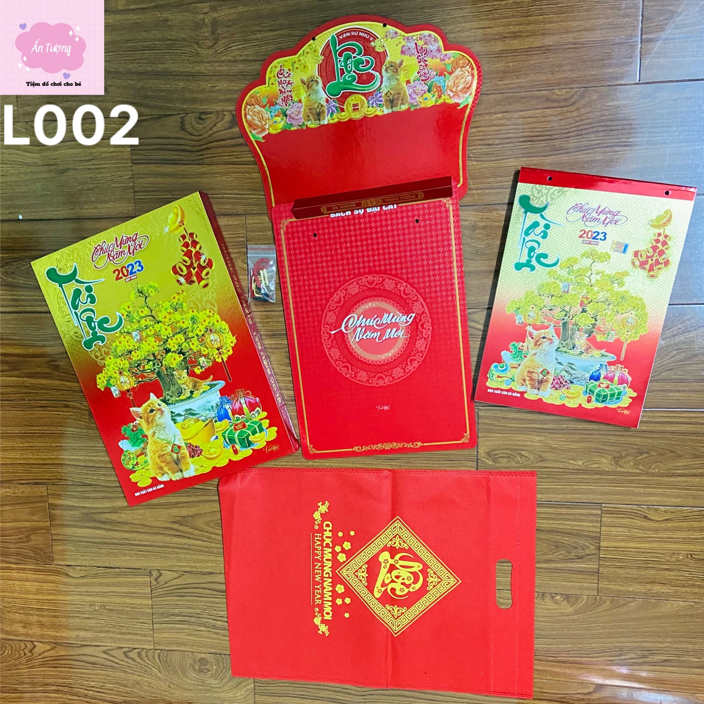 Bộ lịch Giáp Thìn 2024 - Lịch Bloc Siêu Đại - chủ đề " Bon Sai Phong Thuỷ" - L002