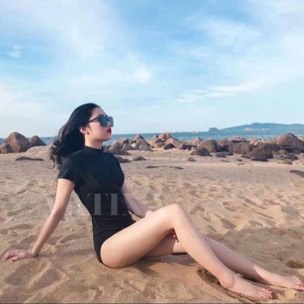 Bikini, bodysuit, Đồ bơi một mảnh có tay khoá kéo VATIXA BKN01