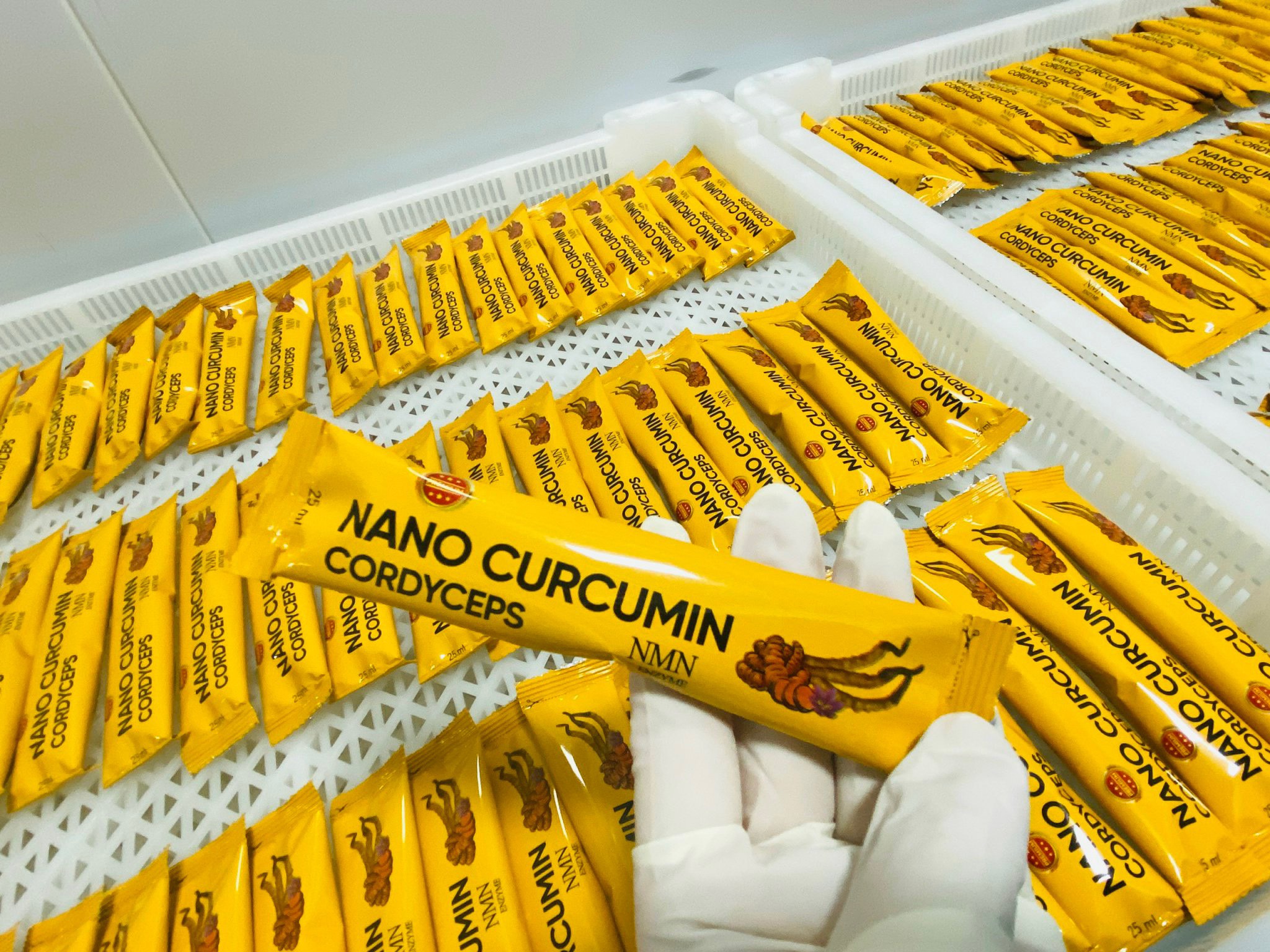 Thạch Nghệ NMN Đông Trùng Hạ Thảo Parea Nano Curcumin Cordyceps tăng cường sức khỏe, làm đẹp da hiệu quả