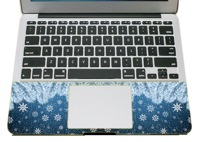 Mẫu Dán Trang Trí Mặt Ngoài + Lót Tay Laptop Holidays LTHLD - 162