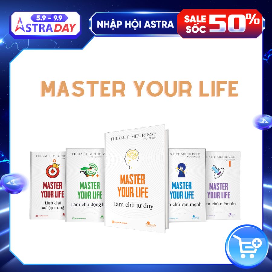Bộ sách Master Your Life: Làm chủ cuộc sống, thay đổi cuộc đời