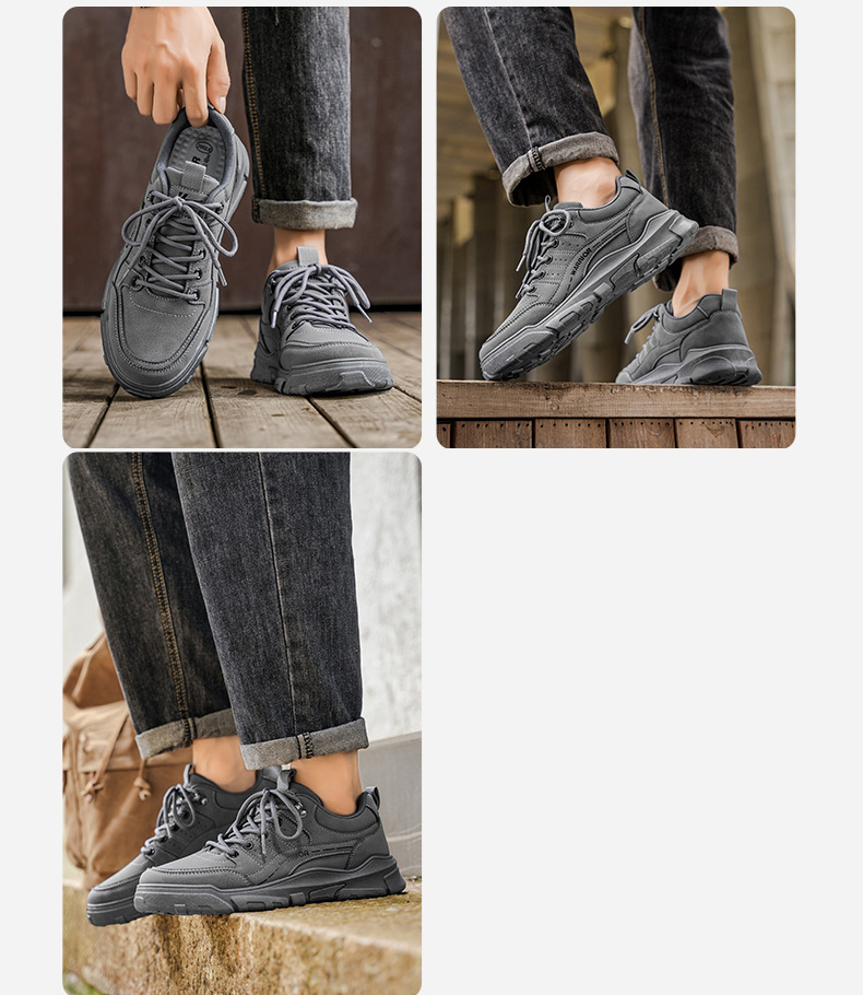 Giày thể thao nam đế êm nhẹ, thoáng khí đế cao su đúc, chống trơn trượt hạn chế mòn – BEE GEE - GNA2045