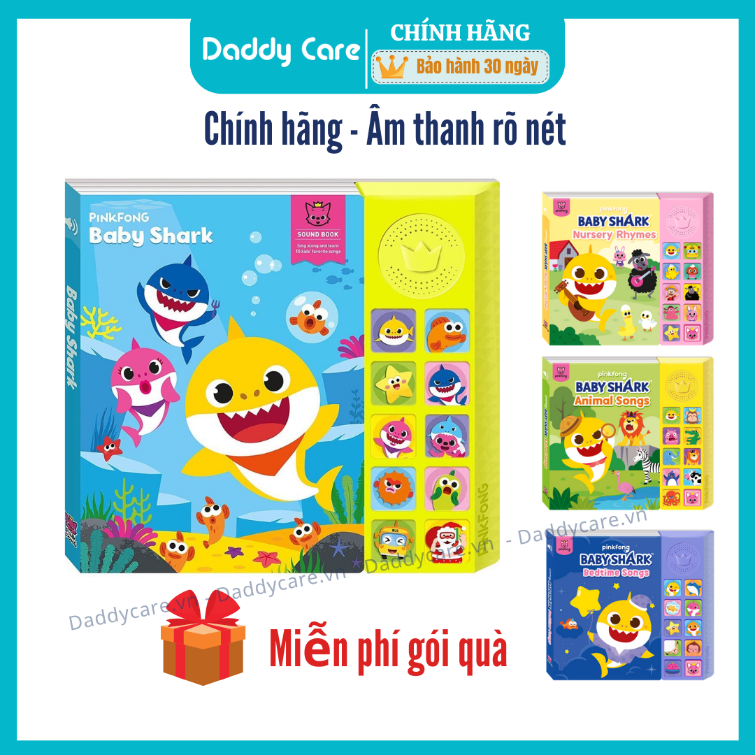 Sách Âm Thanh  BABY SHARK Pinkfong  SOUND BOOK