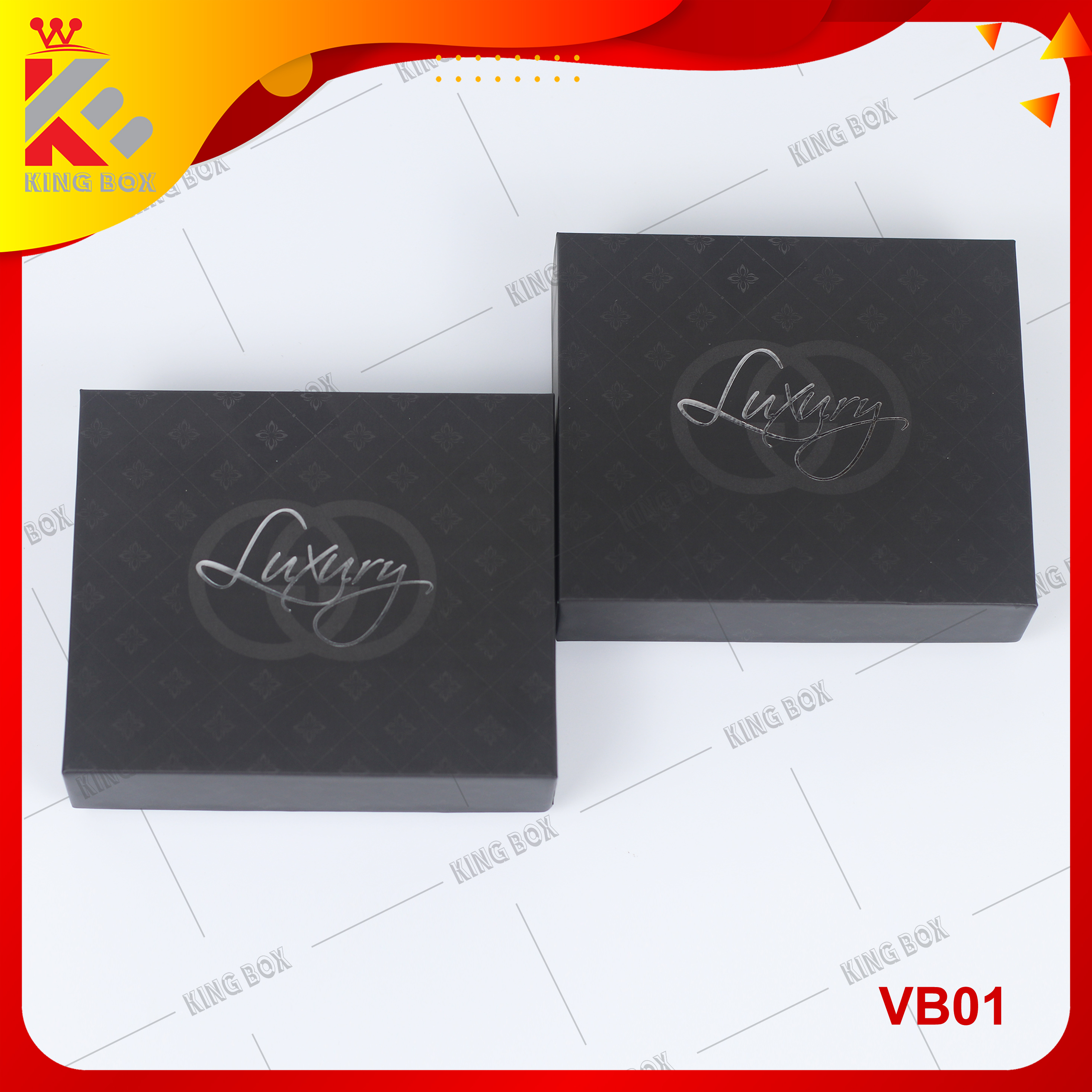 Hộp đựng ví nam sang trọng cao cấp KINGBOX