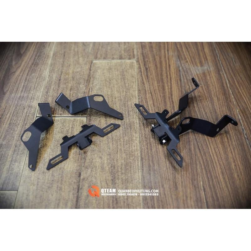 Pad biển gập dành cho Honda Cb150R/ CB300R. Hàng công ty. Chắc chắn và bền. Thép CNC sơn tĩnh điện