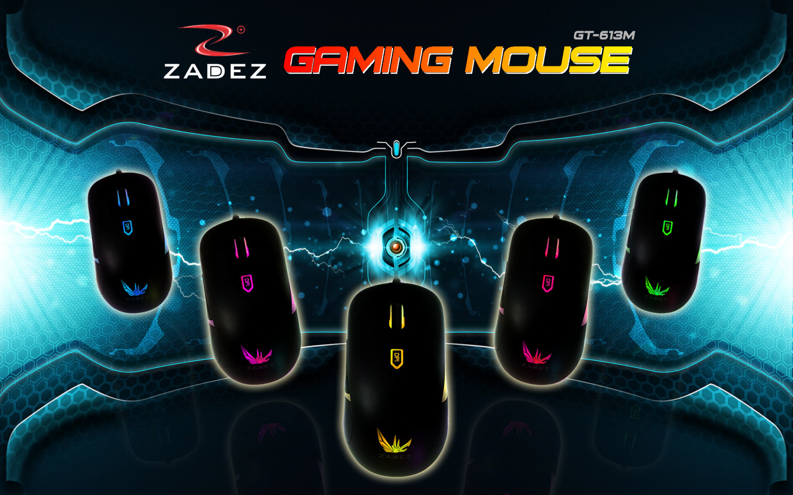 Chuột Gaming ZADEZ GT-613M - Hàng Chính Hãng