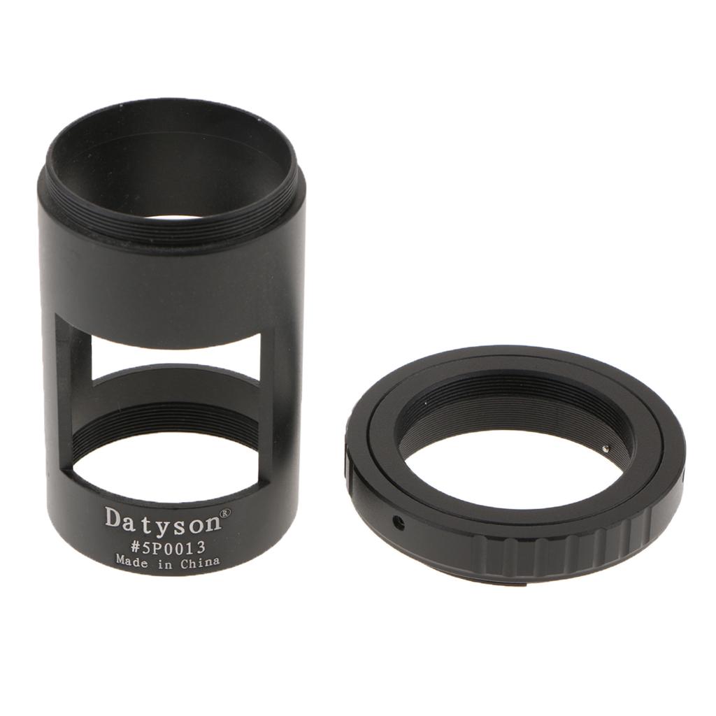 T Ring Lens Adapter for Sony Alpha SLR Photography Sleeve M42 Thread Aluminum for Landscape Lens Spotting Scope