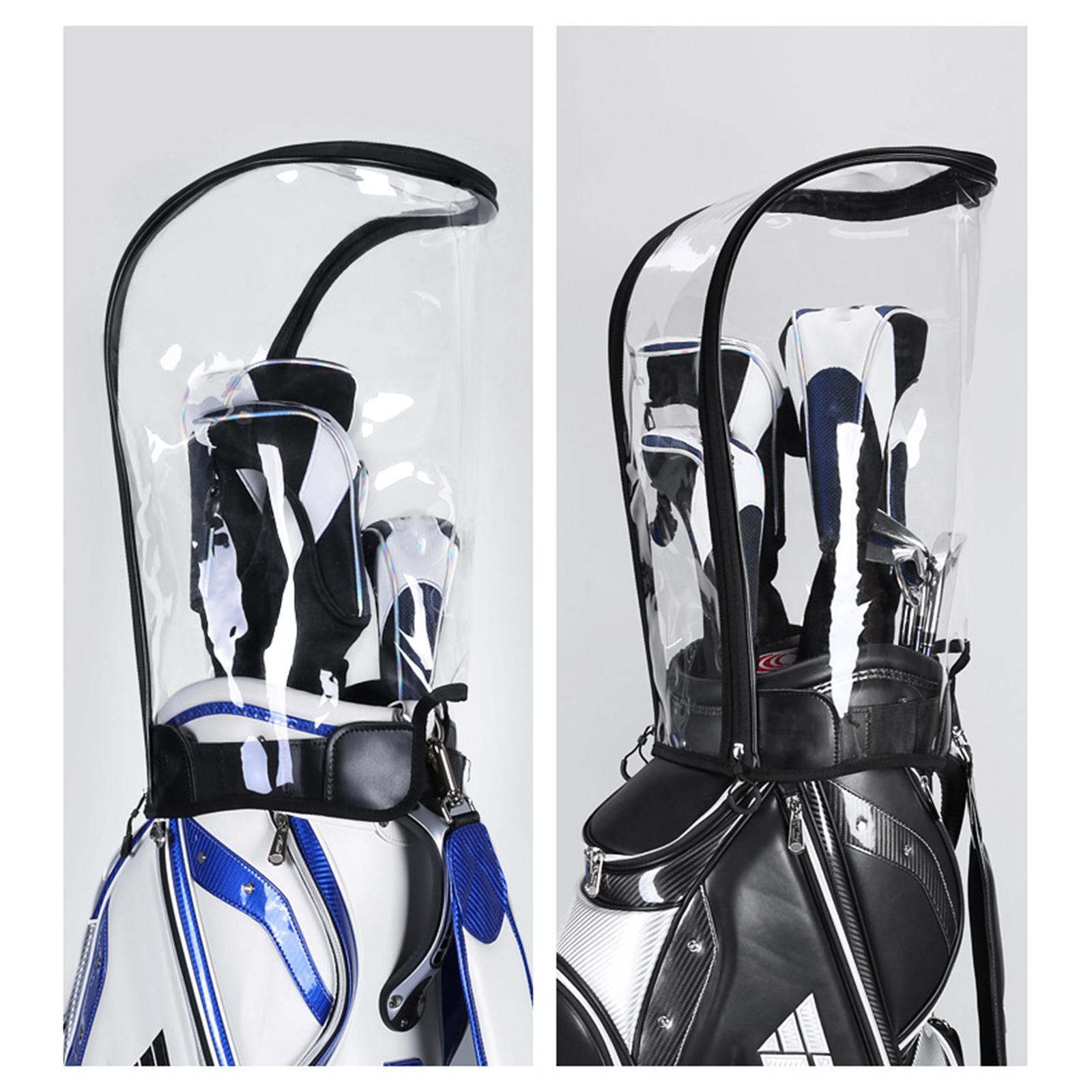 Clear Golf Bag Rain Cover Golf Bag Rain Protection Cover Rainproof