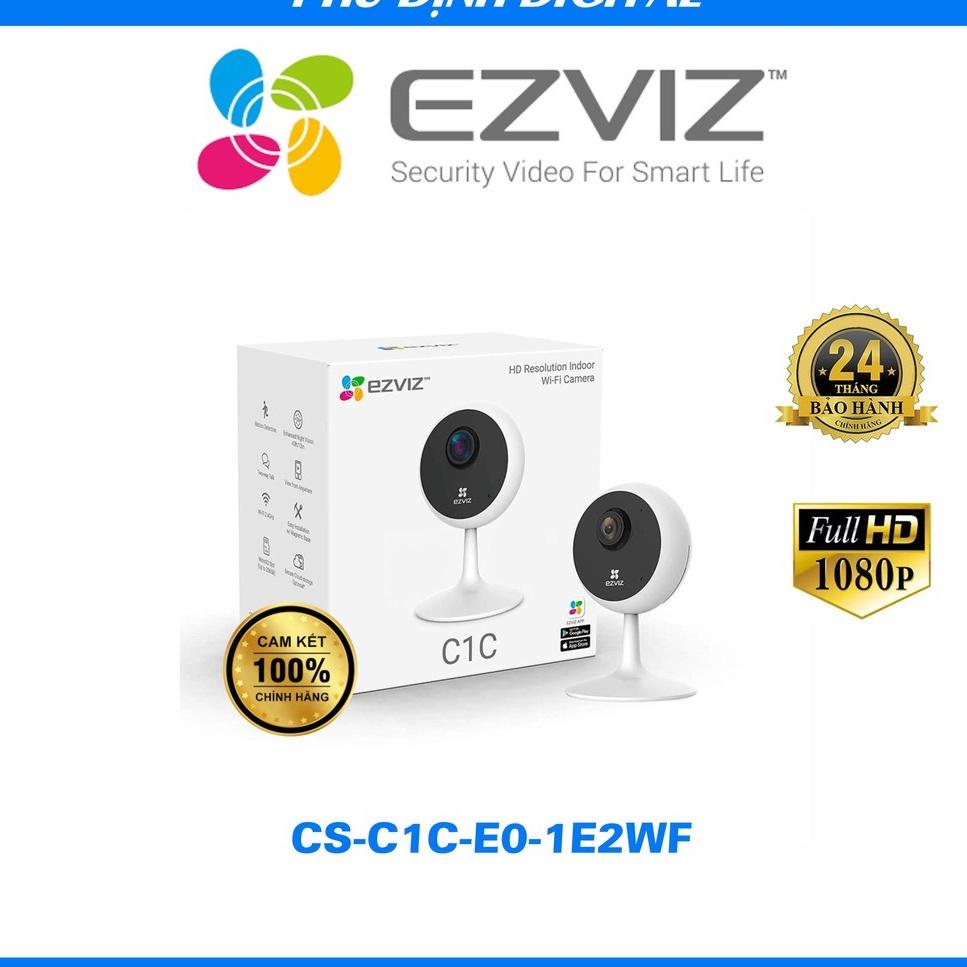 Camera wifi ezviz, camera C1C không dây quan sát ngoài trời, trong nhà, chống trộm - Hàng chính hãng