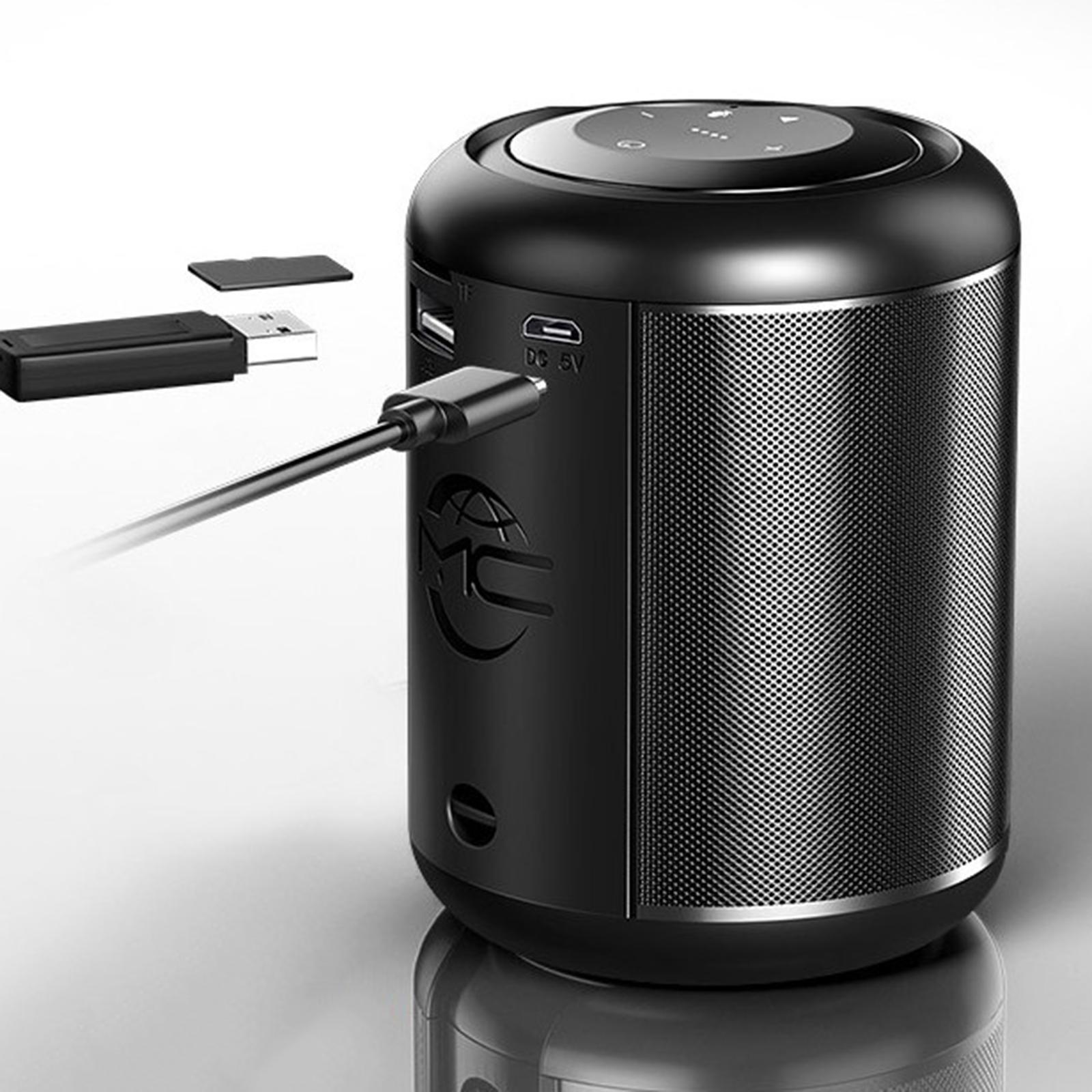 Mini  Speaker Outdoor 10Hr   Sound  2200mAh Black