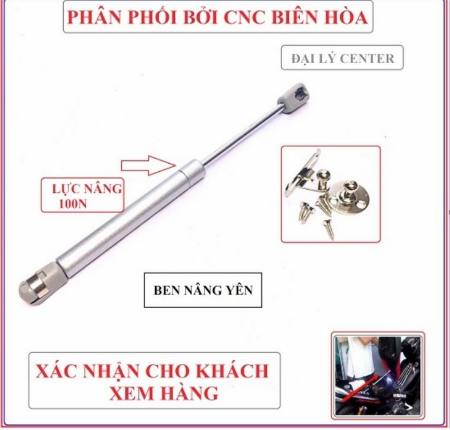 1 TY TỰ ĐỘNG NÂNG YÊN CHO CÁC LOẠI XE MÁY HÀNG LOẠI DẦY TỐT CHUẨN