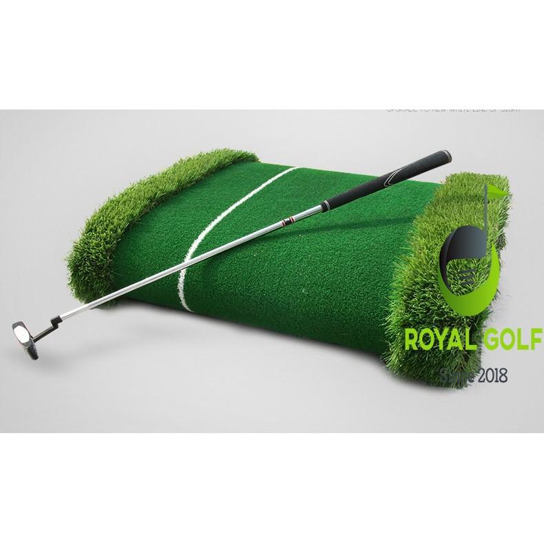 Thảm Putting Green Cỏ 2 Màu Độ Bền Cao