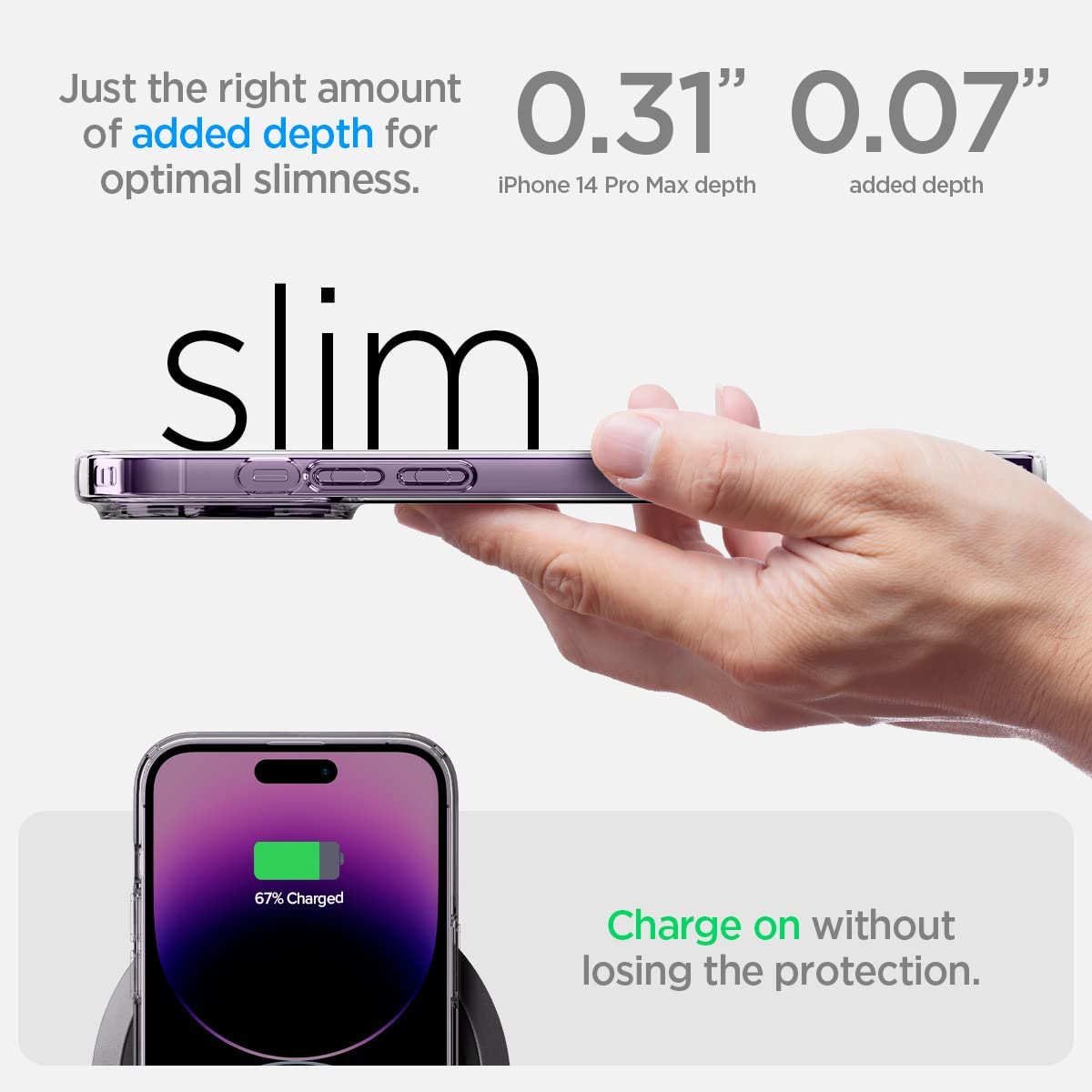 Ốp lưng chống sốc trong suốt cho iPhone 14 Pro Max hiệu Memumi Crystal Clear Case siêu mỏng 1.5mm độ trong tuyệt đối, chống trầy xước, chống ố vàng, tản nhiệt tốt - hàng nhập khẩu