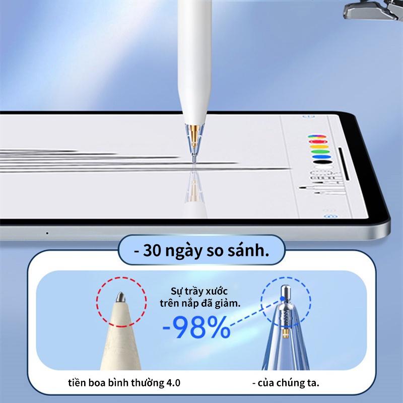 [HÀNG CHÍNH HÃNG GOOJODOQ] CD3265 - Đầu ngòi bút thay thế loại nhám cao cấp cho bút Apple Pencil 1 và 2 ngòi bút gốc kim loại 4.0