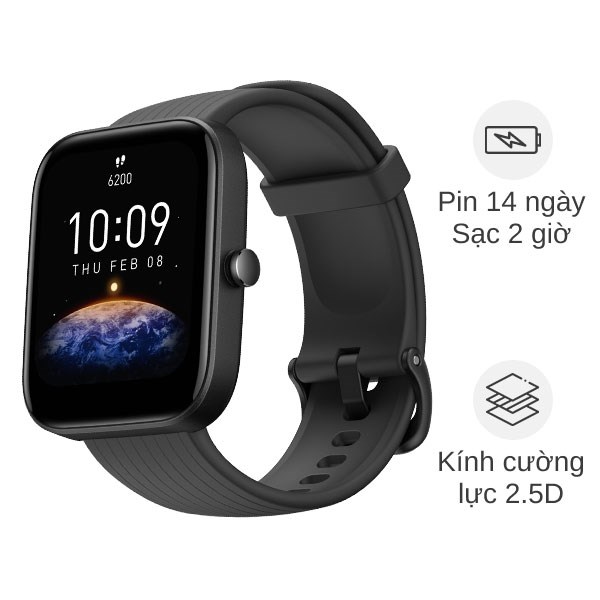 Đồng Hồ Thông Minh Amazfit Bip 3 Pro | Giao Diện Tiếng Việt | Phiên Bản Quốc Tế  | Hàng Chính Hãng