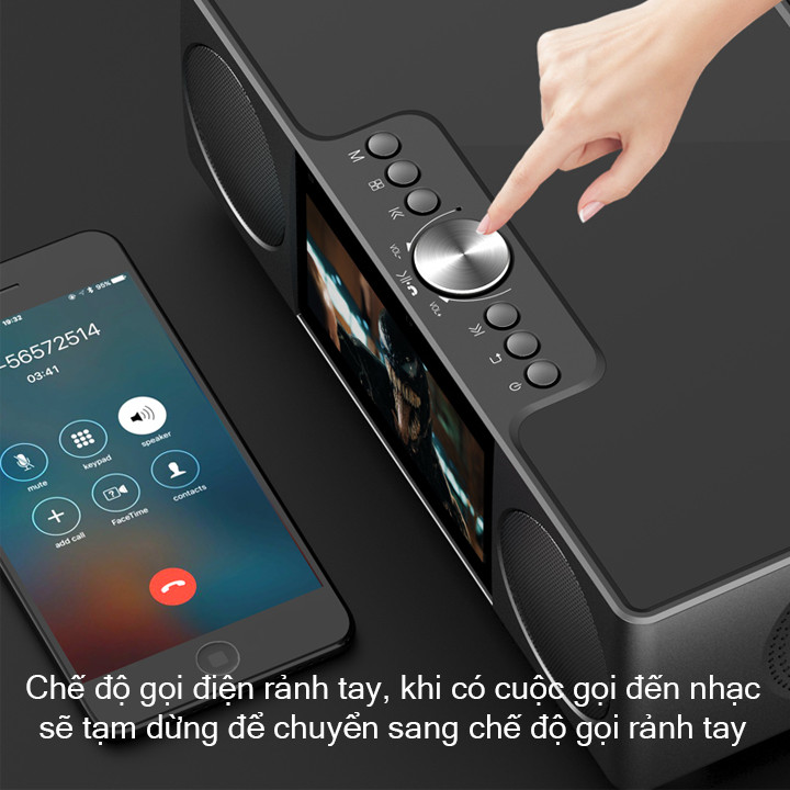 Loa karaoke không dây - Loa karaoke mini - Loa bluetooth - Loa nghe nhạc