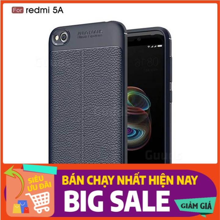 Ốp lưng Xiaomi Redmi 5A silicon giả da Auto Focus