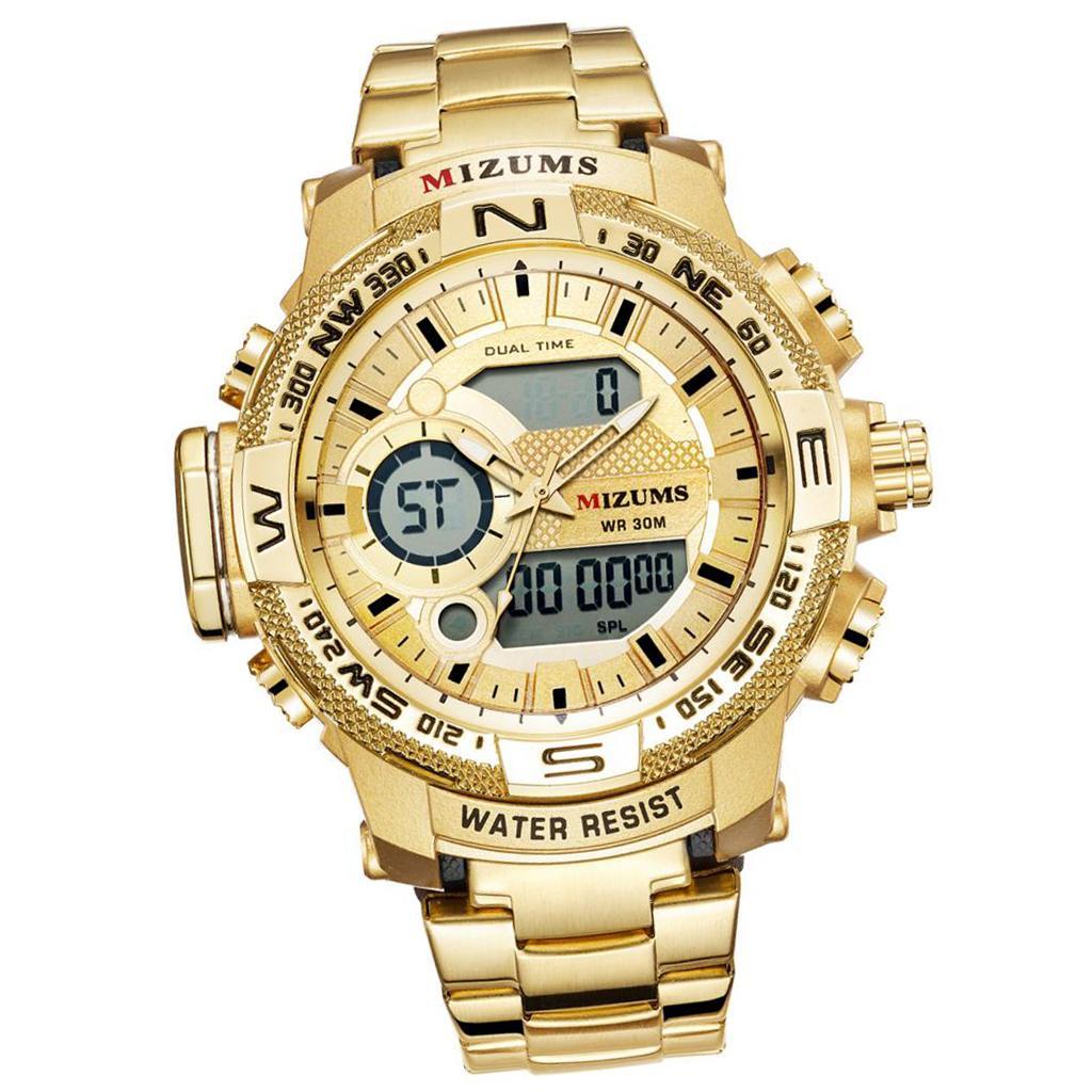 Men Sports Analog  Watch Waterproof Digital Wristwatch