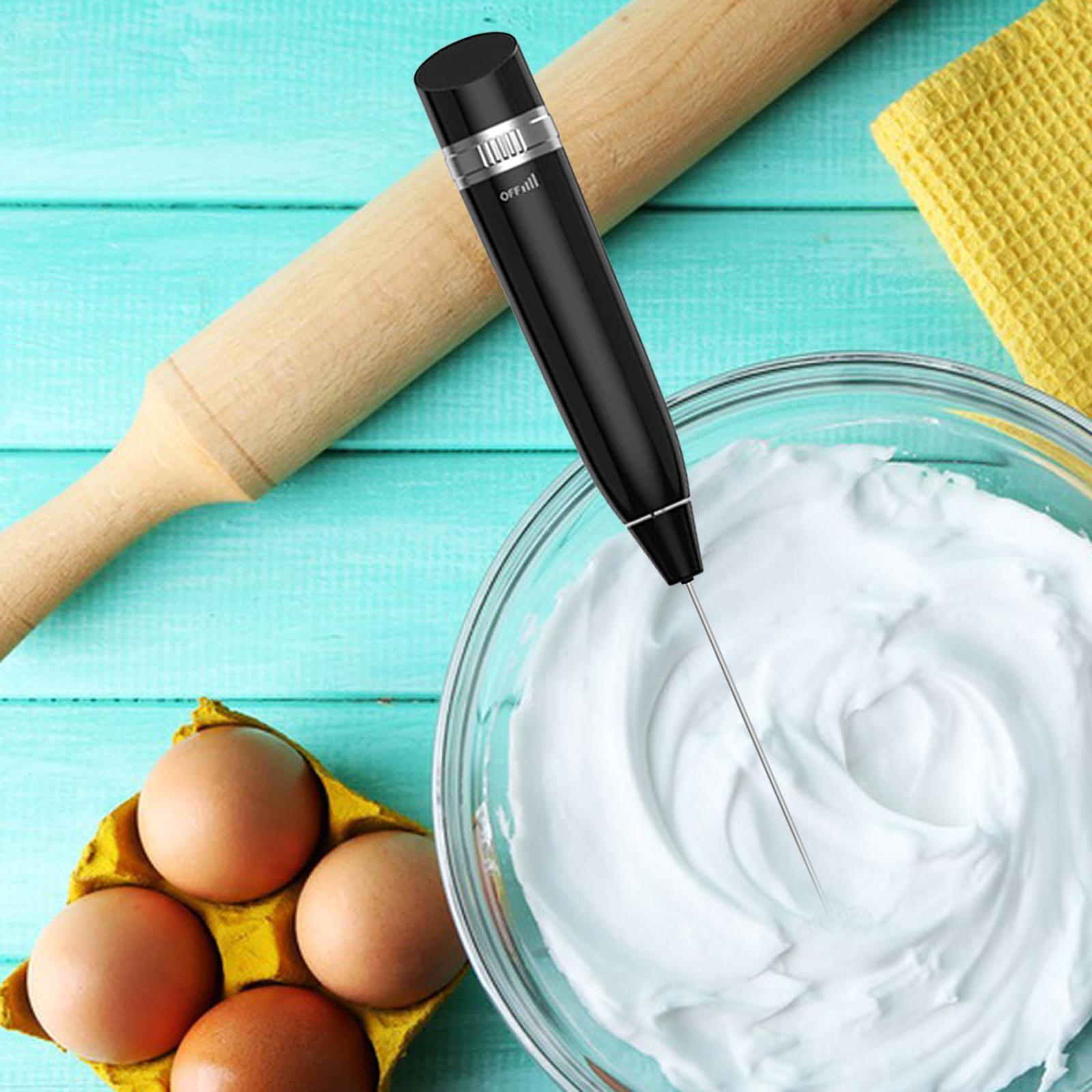 Milk Frother Drink Mixer  Whisk USB Charging for Latte Cappuccino