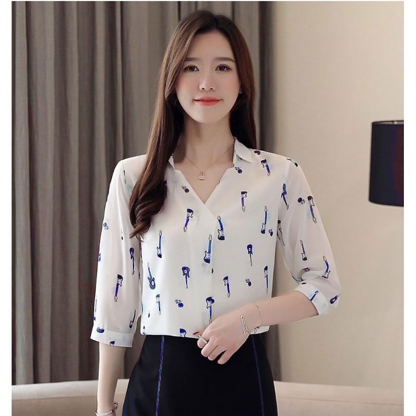 Áo Sơ Mi Nữ Chiffon Lụa, Áo sơ mi văn phòng, công sở