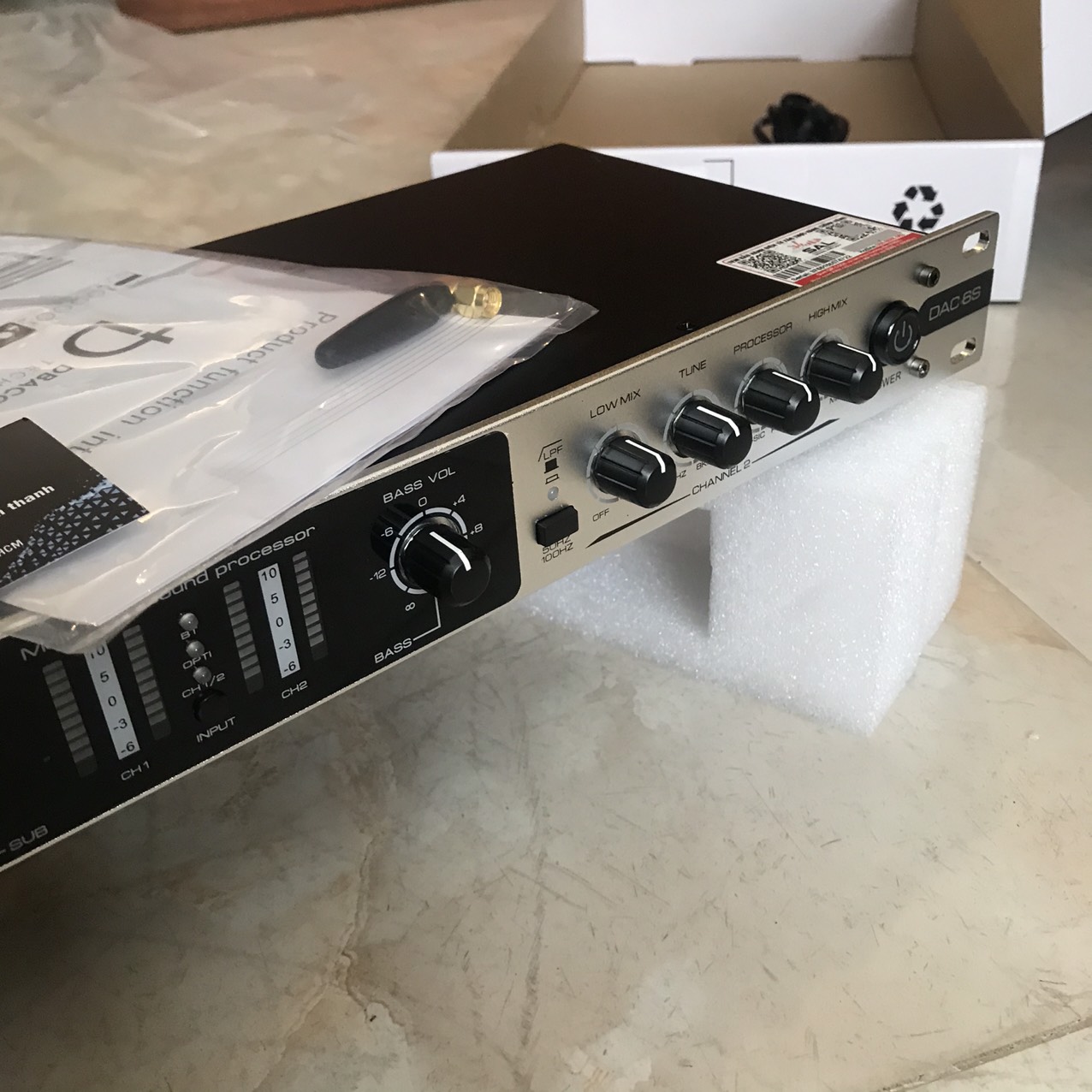 MÁY NÂNG TIẾNG DBACOUSTIC DAC 6S - Hàng Chính Hãng