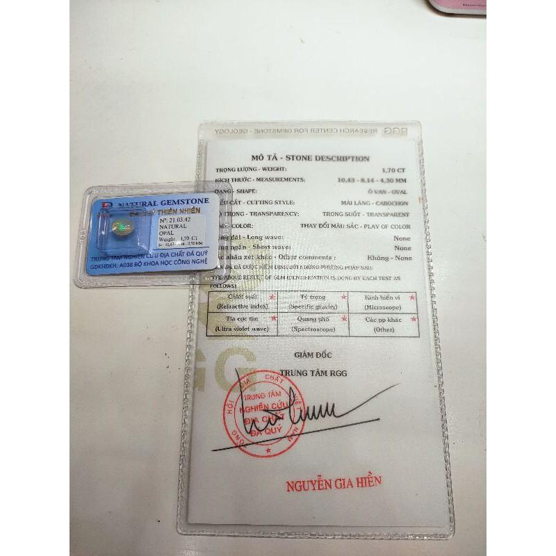 Tinh Thể Opal (có giấy kiểm định)