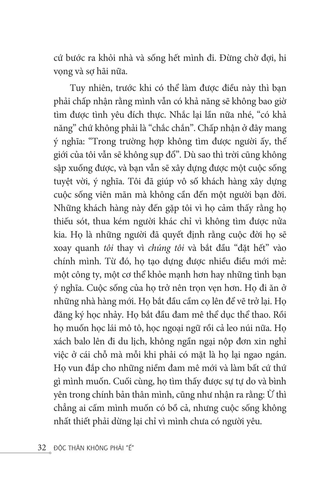 Độc Thân Không Phải "Ế"