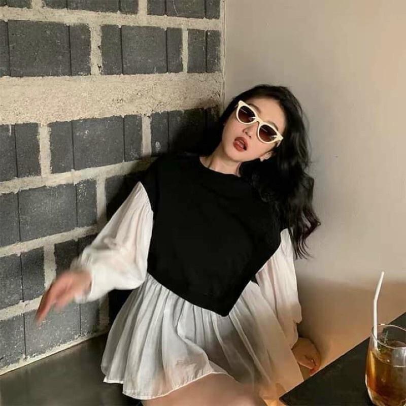 ÁO BABYDOLL TƠ ĐŨI SẴN KHO