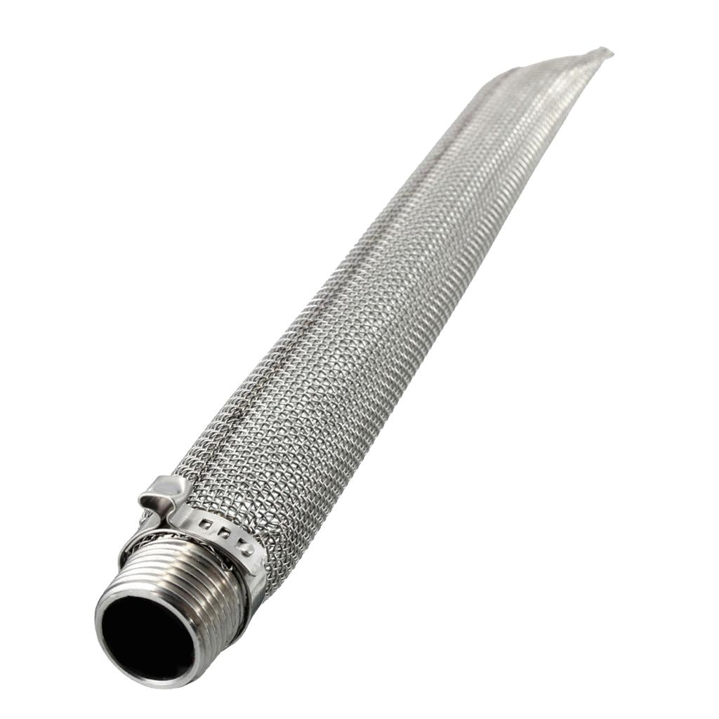 Brewing Hopper Basket, Stainless Steel 300 Micron Mesh – Home DIY Dry Hops Beer and Tea Kettle Brew Filter