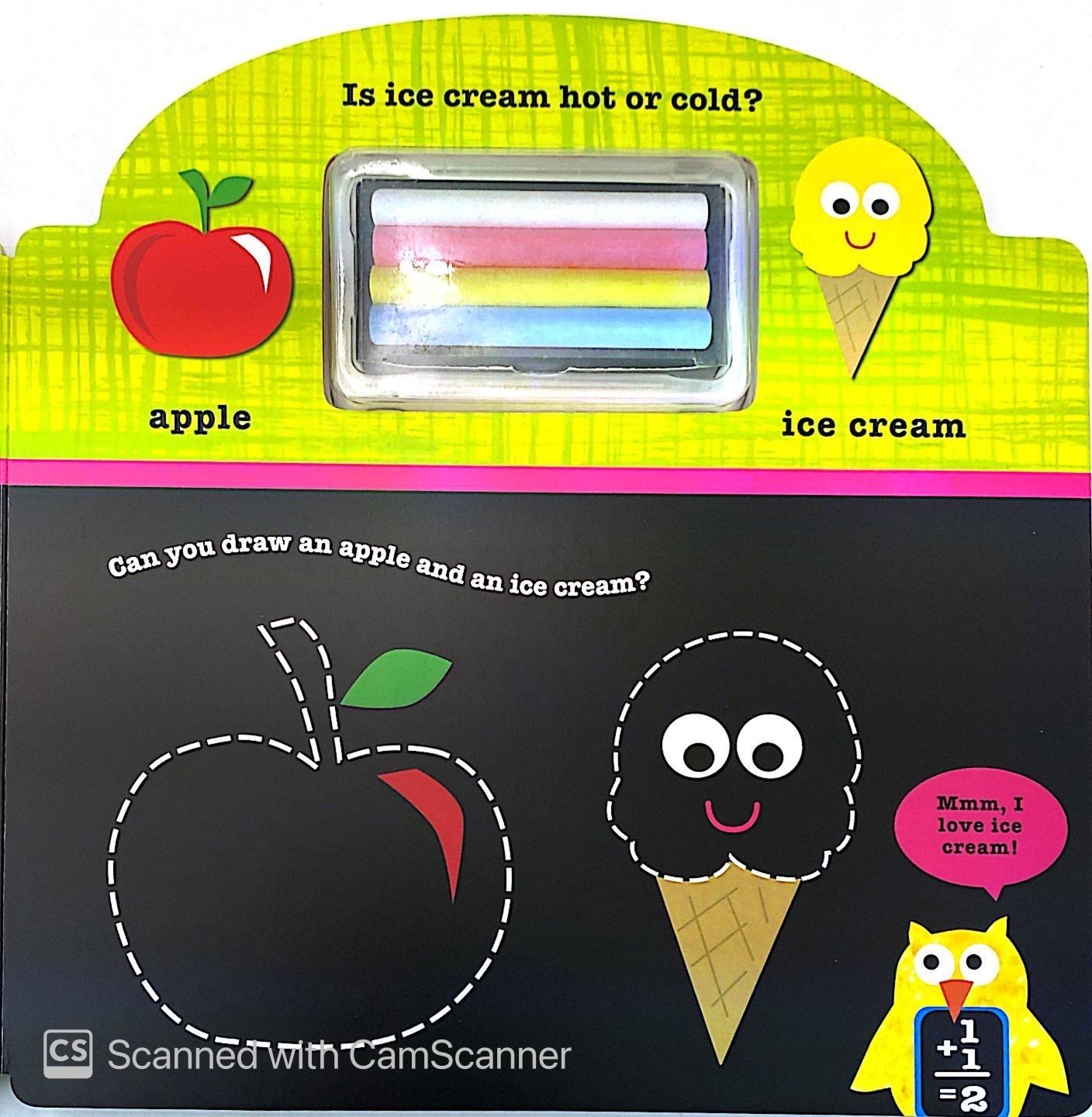 Schoolies Board Books Chalk Fun