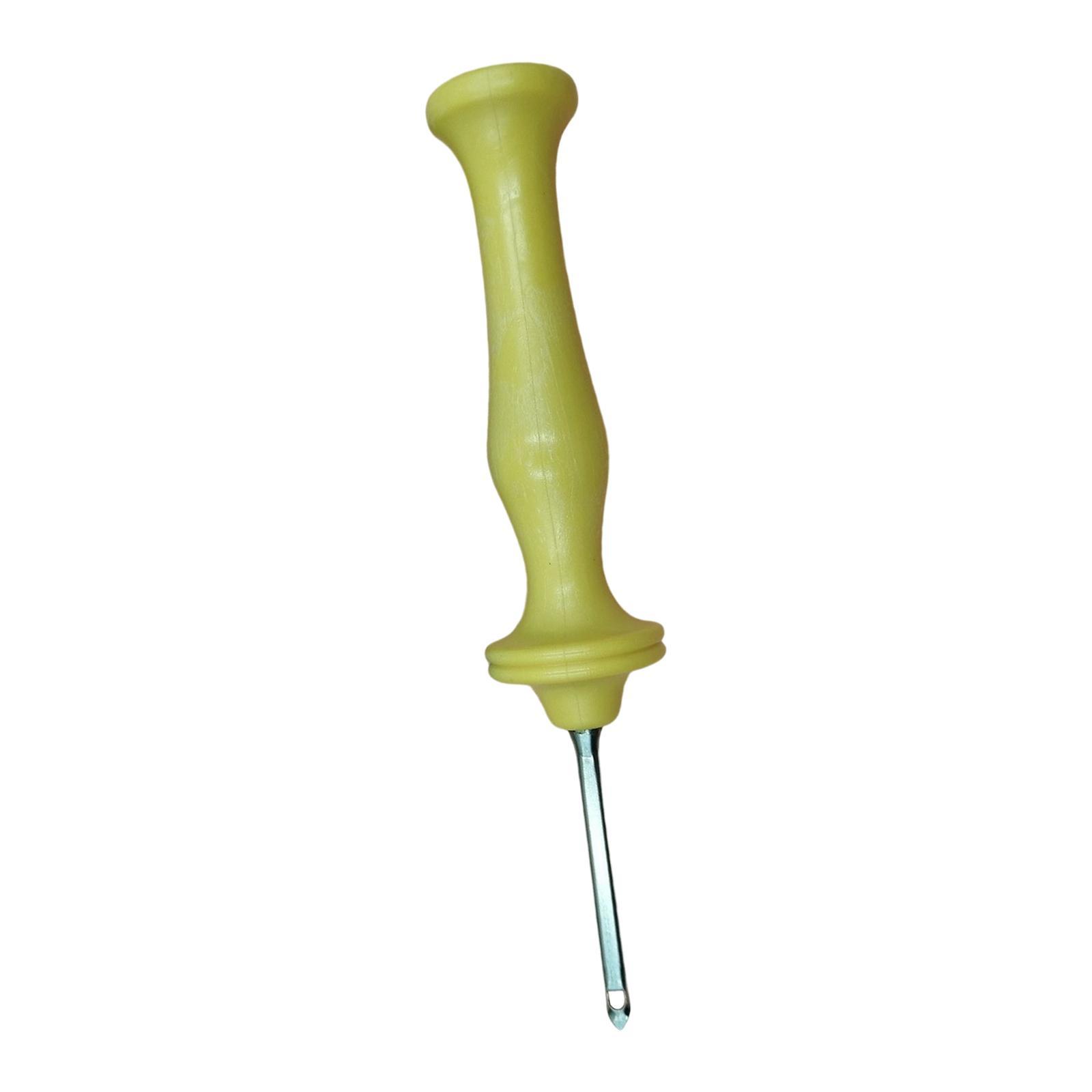 Embroidery Pen Sewing Embroidery Punch Comfortable Grip DIY Adult Rug Making Tool Punch for Embellishment Applique Beginner