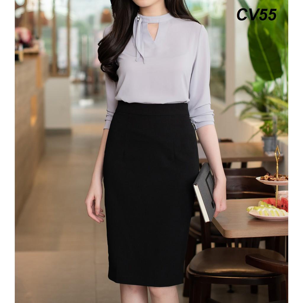 Chân váy dáng ôm công sở CV55