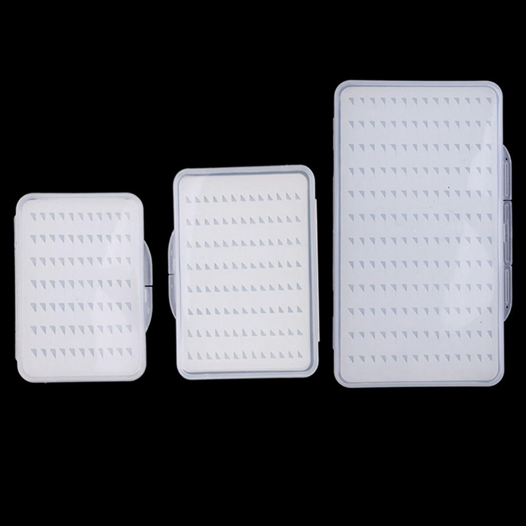 Pocket Waterproof Slit Foam Fly Fishing Box Ultra Slim Flies Storage Case S