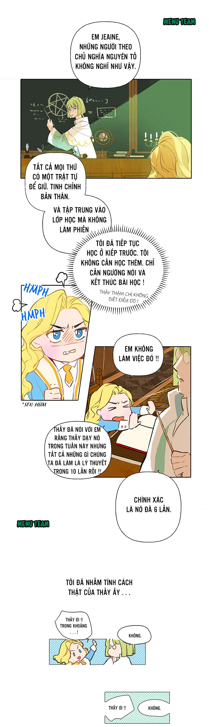 nhà nguyên tố tóc vàng chapter 3 19