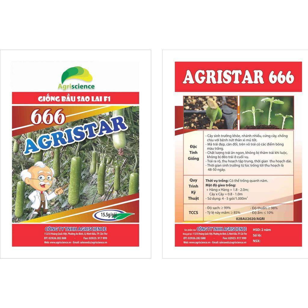 Hạt Giống Bầu Sao ẤN ĐỘ Agristar 666