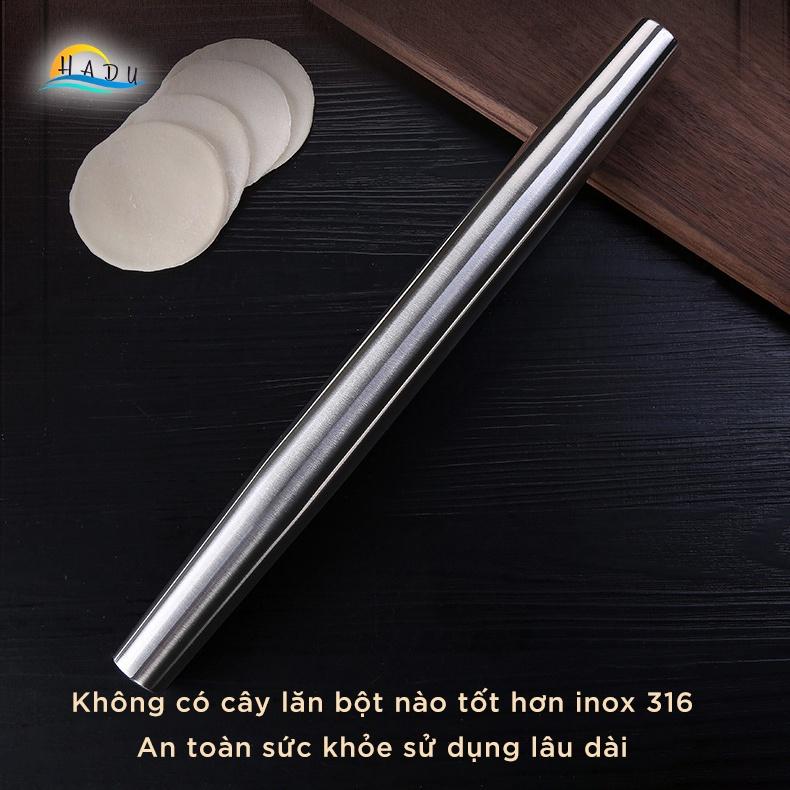 Cây Lăn Bột Làm Bánh Inox 316 Cấu Tạo Thông Minh Chống Dính Đạt Chất Lượng Đức SSGP