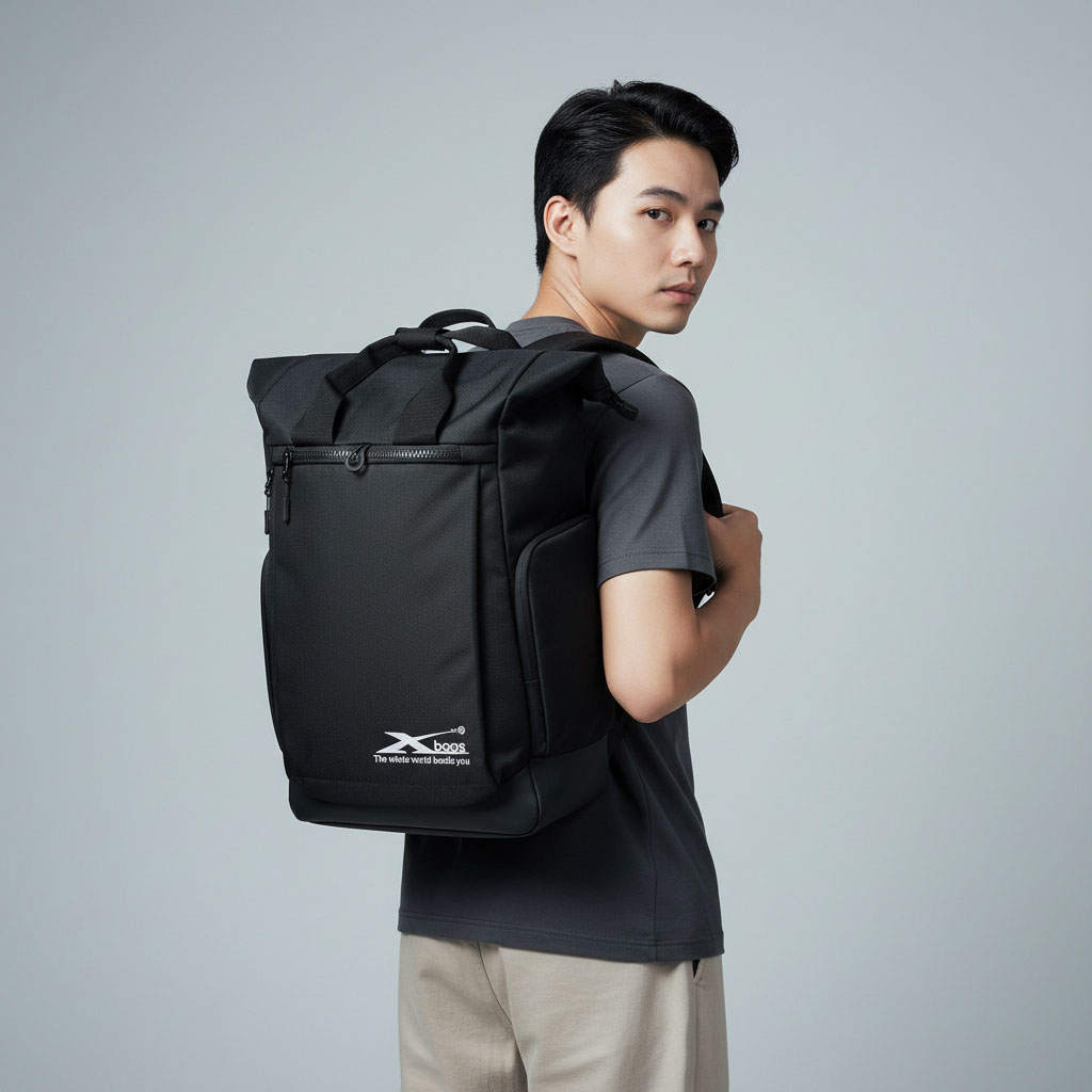 Balo du lịch Xbags Secret cao cấp – Balo du lịch laptop nhiều ngăn, thiết kế nắp gập mở rộng thông minh XB1201